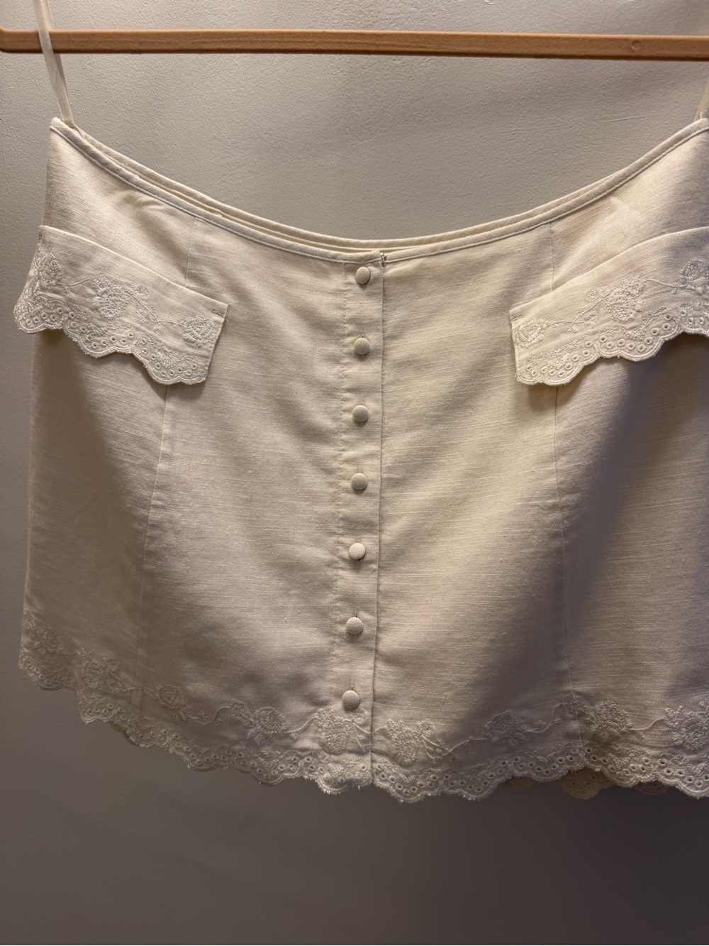 Mirror Palais Dorothy Skirt in Leite White Size M - Picture 3 of 7